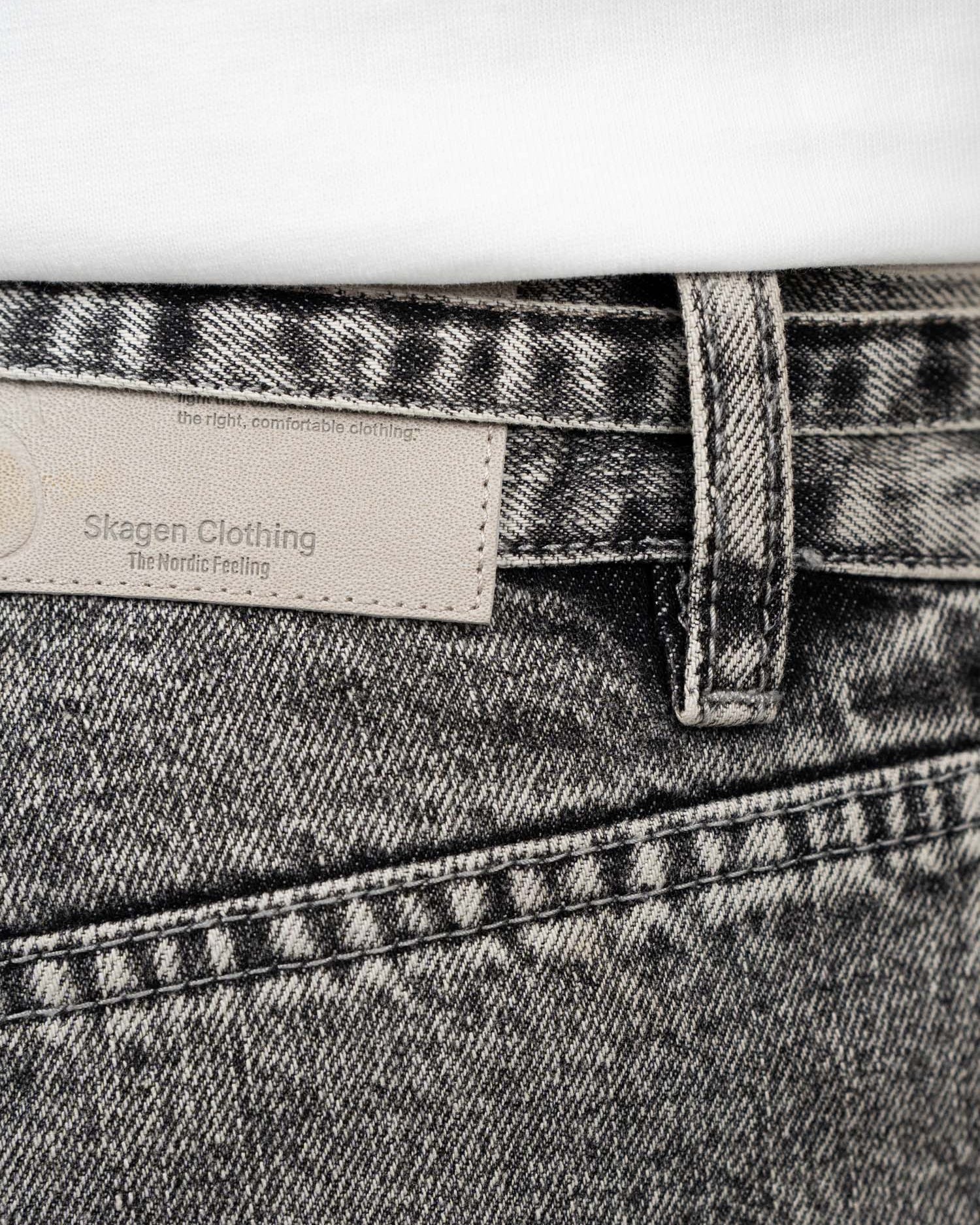 Belt Washed Grey | Skagen - clothing.dk